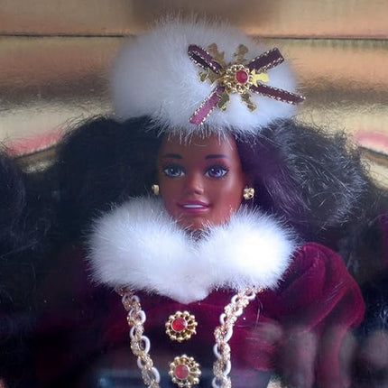 1996 African American Happy Holidays Barbie