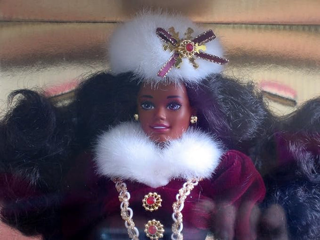 1996 African American Happy Holidays Barbie
