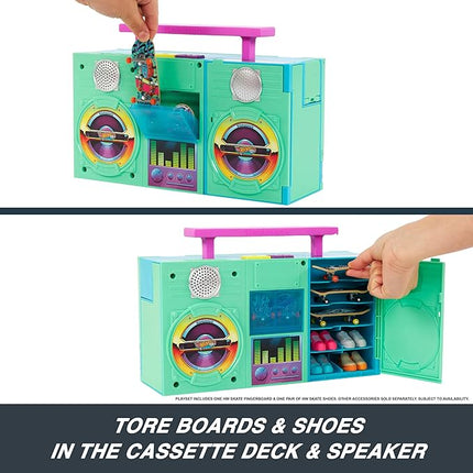 Hot Wheels Skate Boombox Skate Park Playset