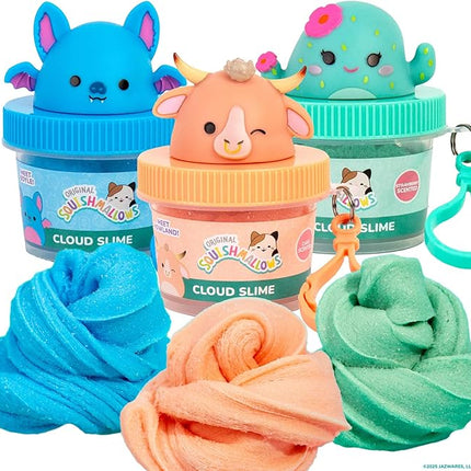 Original Squishmallows™ Mini Slime Squad, 3 Slime Bag Charms