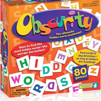 Educational Insights Obscurity