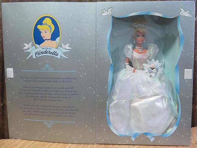 Disney Wedding Cinderella Barbie 1995 45th Anniversary