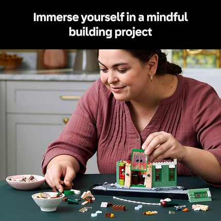 LEGO Icons French Café Paris Building Kit - DIY Set for Adults - Collectible Bedroom and Home Decor - Display for Home or Office - Gift for Birthday - 10362