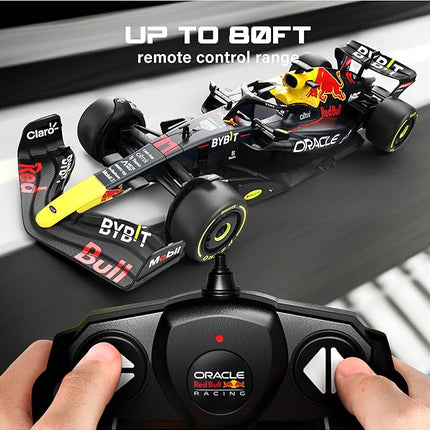 Voltz Toys Authentic Licensed 1:18 F1 RedBull Rb18 Car Remote Control Car - F1 Collection RC car Series for Kids and Adults - 2.4GHz RC Car for Gift (1:18 RedBull Rb18(NO.11))
