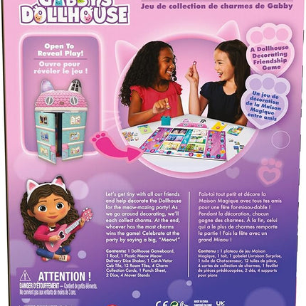 Spin Master Games, Gabby’s Dollhouse, Charming Collection Board Game for Kids & Family, 2-4 Players, for Ages 4 & Up