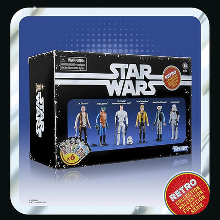 Star Wars Retro Collection Star Wars: A New Hope Multipack Action Figures 6-Pack 3.75"