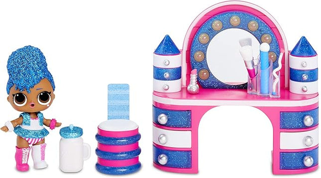 L.O.L. Surprise! Furniture Backstage with Independent Queen & 10+ Surprises