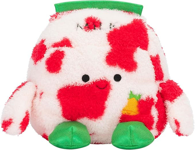 BumBumz 7.5-inch Plush - Santa’s Milk Maxine Collectible Stuffed Toy - Special Edition HolidayBumz - from The Makers of Original Squishmallows
