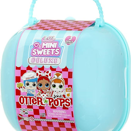 L.O.L. Surprise! Loves Mini Sweets Otter Pops Deluxe Pack with 20+ Surprises, Including 3 Collectible Dolls and Accessories, Holiday Toy, Great Gift Kids Ages 4 5 6+ Years Old(Multi Color)