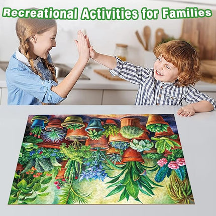 1000 Piece Puzzle for Adults, Bonsai Jigsaw Puzzle, Impossible Hard Difficult Challenging Puzzles for Adults 1000 Pieces, Home Decoration Puzzle, Interlock Perfectly No Dust