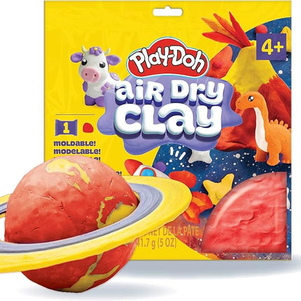 Play-Doh Air Dry Clay, 5 oz. Red Clay Bag, Arts & Crafts, Art Supplies, Arts and Crafts for Adults and Kids, Craft Supplies, Clay Tools and Kit, Modeling Clay for Kids, Air Dry Clay Kit