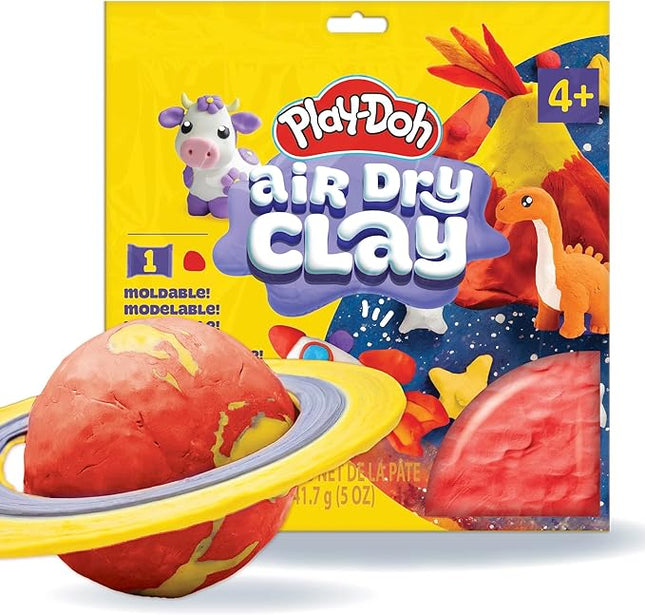 Play-Doh Air Dry Clay, 5 oz. Red Clay Bag, Arts & Crafts, Art Supplies, Arts and Crafts for Adults and Kids, Craft Supplies, Clay Tools and Kit, Modeling Clay for Kids, Air Dry Clay Kit