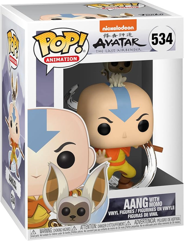 Funko Pop! Animation: Avatar - Aang with Momo