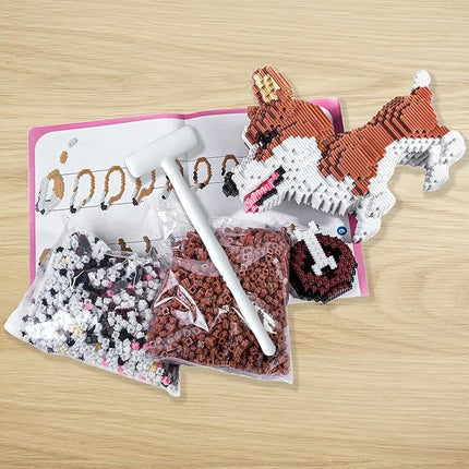 Micro Building Blocks Kit (2 Boxes to Complete 1 Model) - Creative STEM Toys for Adults & Kids