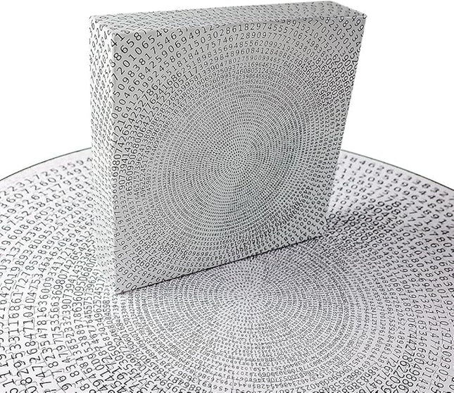 Bgraamiens Puzzle -π Day Puzzle The Mystical π Puzzle Hard Unique Round Numbers Puzzle for Adults (Spiral π)