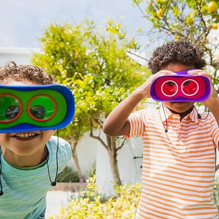 Educational Insights GeoSafari Jr. Kidnoculars, Binoculars for Toddlers & Kids, Easter Basket Stuffers for Kids, Gift for Toddlers Ages 3+