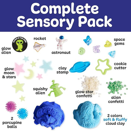Creativity for Kids Sensory Pack: Outer Space - Toddler Activities and Space Toys, Gifts for Kids, Sensory Toys for Toddlers (Ages 3+)