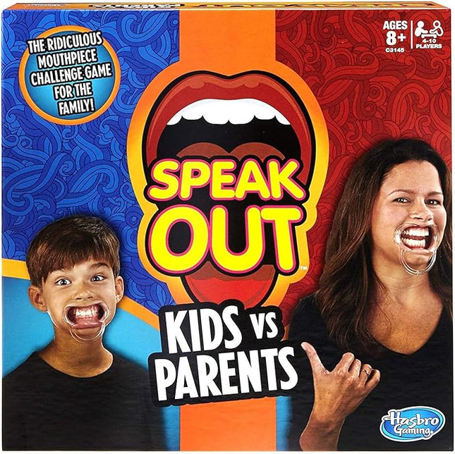 Hasbro Gaming Hasbro Speak Out Kids Vs Parents Game
