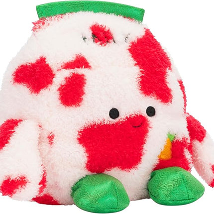 BumBumz 7.5-inch Plush - Santa’s Milk Maxine Collectible Stuffed Toy - Special Edition HolidayBumz - from The Makers of Original Squishmallows