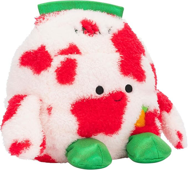 BumBumz 7.5-inch Plush - Santa’s Milk Maxine Collectible Stuffed Toy - Special Edition HolidayBumz - from The Makers of Original Squishmallows