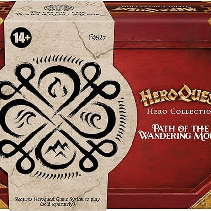 HeroQuest Hero Collection Path of The Wandering Monk Figures | Includes 2 Detailed Miniatures | Requires HeroQuest Game System to Play | Ages 14 and Up
