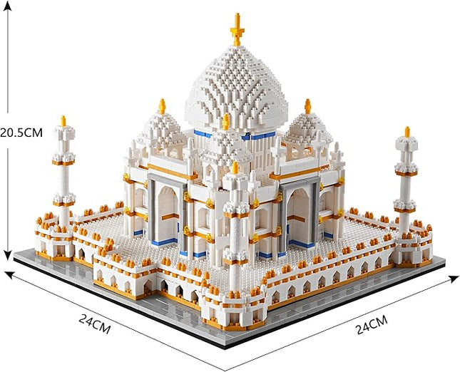 World Famous Architecture Taj Mahal Micro Building Block Set for Adults and Kid Age of 14+ - 3950PCS