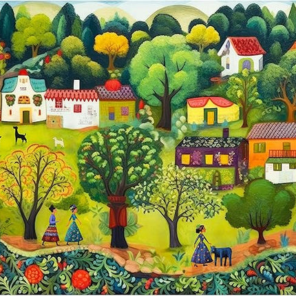 Woods Wild Roads Jigsaw Puzzle, 1000 Piece Puzzle for Adults, Impossible Hard Difficult Challenging Puzzles for Adults 1000 Pieces, Home Decoration Puzzle, Interlock Perfectly No Dust