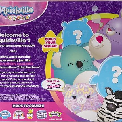 Squishville Mystery Mini-Squishmallows Plush - Wildlife Squad - Six 2-Inch Characters - Includes Michaela and Kiki Plus Four Mystery Figures - Irresistibly Soft, Colorful Plush