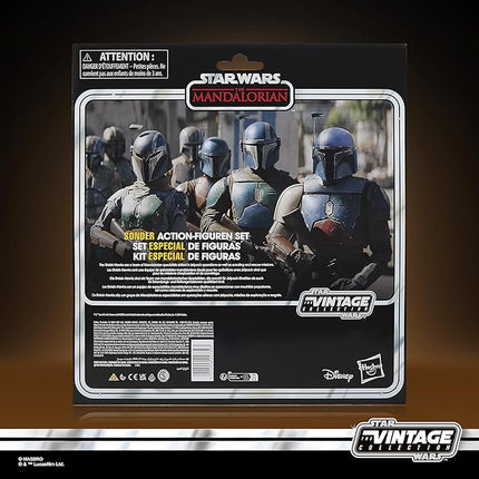 STAR WARS The Vintage Collection Mandalorian Shriek-Hawk, The Mandalorian 3.75 Inch Collectible 4-Pack (Amazon Exclusive)