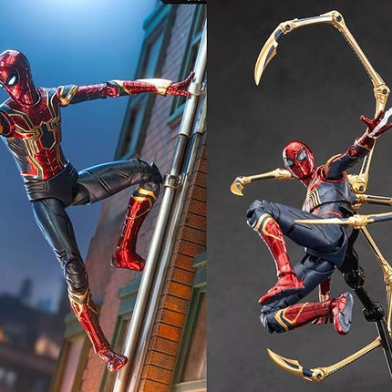 Iron Spider Action Figures 7inch 1/10 Scale All Joints Movable Superhero 2.0 Series Exquisite Collection Toy