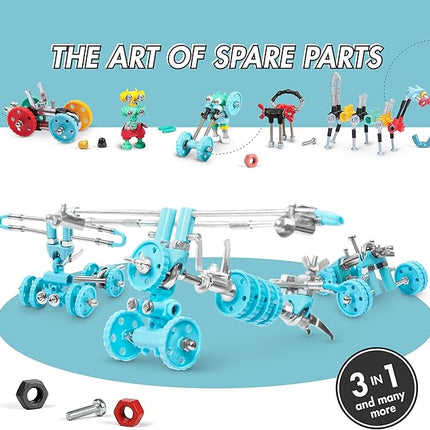 The Off Bits AirBit – Build Your Own Airplane! STEM Building Kit for Creative Kids 8-12 & Curious Adults, Fun Educational Gift for Boys & Girls