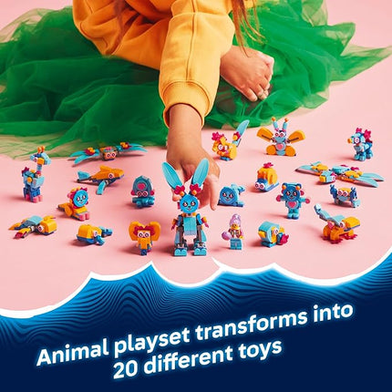 LEGO DREAMZzz Bunchu's Creative Animal Adventures - Fantasy Bunny Toy for Kids, Boys and Girls, Ages 7+ - 20 Building Options - Building Set with Izzie Minifigure - Gift Idea for Birthdays - 71488