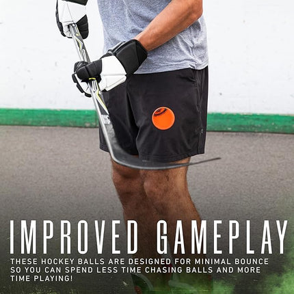 Franklin Sports NHL Street Hockey Balls - No Bounce Outdoor Street + Roller Hockey Balls - Official Size for Youth + Adult Street Hockey - Assorted Colors - 1, 2, 3, and 15 Bulk Packs