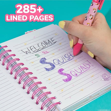Squishmallows Original Tab Journal, 5 Tabs, Spiral Bound, Journals for Teens, Birthday Gift, Journaling Kit, Journal Set, Kids Journal, Stationery Set for Girls, Sketch Journal, Diary