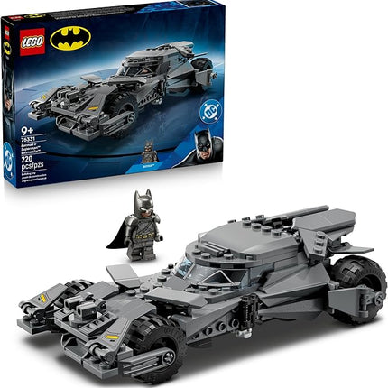 LEGO DC Batman: Batman v Superman Batmobile Building Blocks Set - Super Hero Toy for Kids, Boys & Girls, Ages 9+ - W/Armored Minifigure & Golden Coin - Gift Idea for Birthdays - 76331