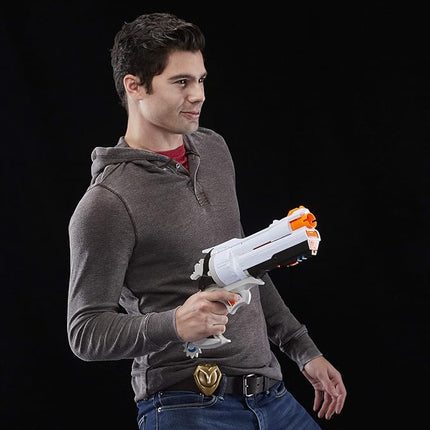 Nerf Overwatch McCree Rival Blaster with Die Cast Badge & 6 Overwatch Rival Rounds