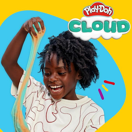 Play-Doh Cloud, Teal & Orange, Coconut Scent, Single Can, Kit, Gifts for Kids, Popular Kids Toys, Party Favors for Kids 8-12, Compound Packs, Kids Gifts 8-12, Sensory Dough