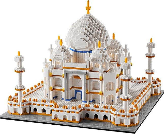 Micro Mini Blocks Architecture Taj Mahal Building Set Landmarks Collection Model Kits Idea Toys Presents for Adults and Kids Age of 14+ 3950 Pieces