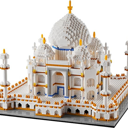 Micro Mini Blocks Architecture Taj Mahal Building Set Landmarks Collection Model Kits Idea Toys Present for Adults and Kids Age of 14+ 3950 PCS