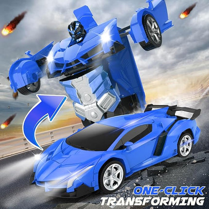 Dolanus Remote Control Car - Transform Robot RC Cars, Toys for Ages 5-7, Boys' Toys, Gifts for Boys & Kids