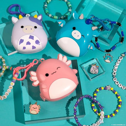Squishmallows Original Bracelet Bundle, Bracelet Making Kit, Friendship Bracelet Kit, Charm Bracelet, Charm Bracelet Making Kit, Gifts for Girls, 7 Year Old Girl Birthday Gifts, Teen Girl Crafts