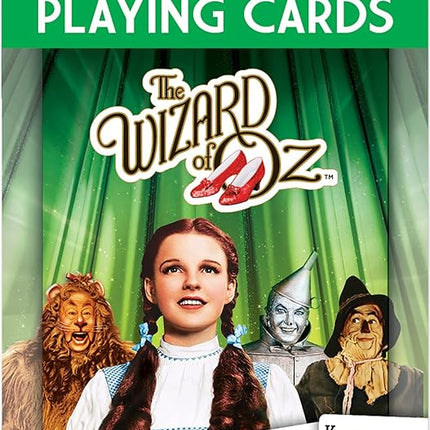 MasterPieces Officially Licensed Wizard of Playing Cards - 54 Card Deck for Adults