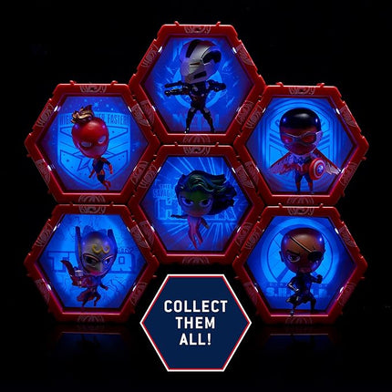 WOW! STUFF PODS Marvel Avengers Collection - War Machine| Superhero Toys Light-Up Bobble-Head Figure | Official Marvel Collectable Toys & Gifts | Number 212 in Series, Multicolor, 4 inches