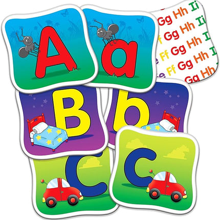 The Learning Journey: Match It! Memory - Alphabet - Capital and Lowercase Letter Matching Game with 26 Matching Pairs - Memory Games for Kids 3 and Up - Award Winning Toys