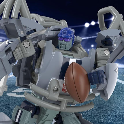 Transformers NFL Dallas Cowboys Starblitz 5.5-Inch Action Figure Changes from Robot to Helmet, Football Toys for Ages 8+