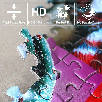 Blueforest 1000 Piece Jigsaw Puzzle for Adults, Magical Book Art Puzzle, Challenging Fun Unique Adult Puzzles for Relaxation & Wall Decor 27.5x19.7 Inch