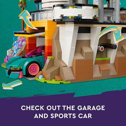 LEGO Friends Andrea's Modern Mansion Doll House - 4 Story Toy House Building Toy Set for Kids, Girls and Boys, Ages 14+ - Includes 11 Characters - Gift Idea for Birthdays & Holidays - 42639