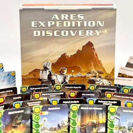 Terraforming Mars Ares Expedition: Discovery by Stronghold Games, Strategy Board Game - for 2 to 4 Players, Ages 14+