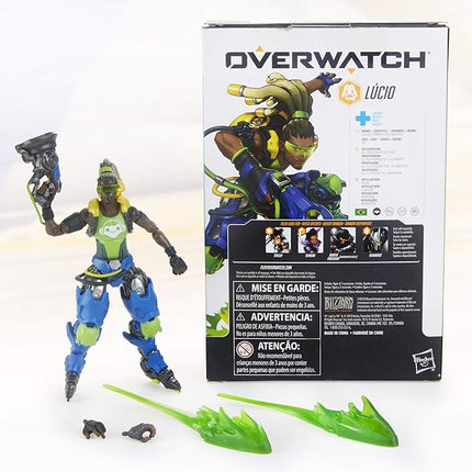 Hasbro Toys Overwatch Ultimates Series Lucio 6" Collectible Action Figure