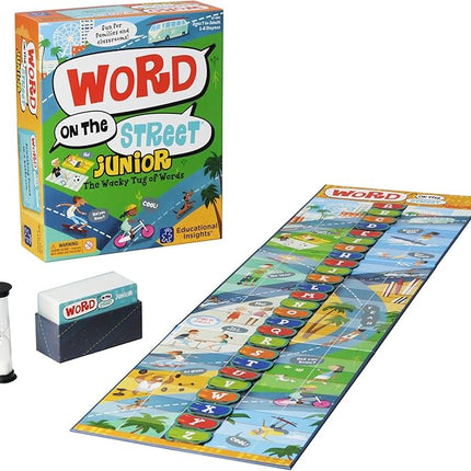 Educational Insights Word on the Street Junior, Vocabulary & Word Game for Home & Classroom, Ages 7+